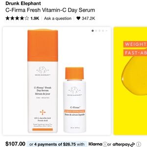 Drunk Elephant C-Firma Fresh Serum